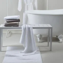 Max bademåtte, white