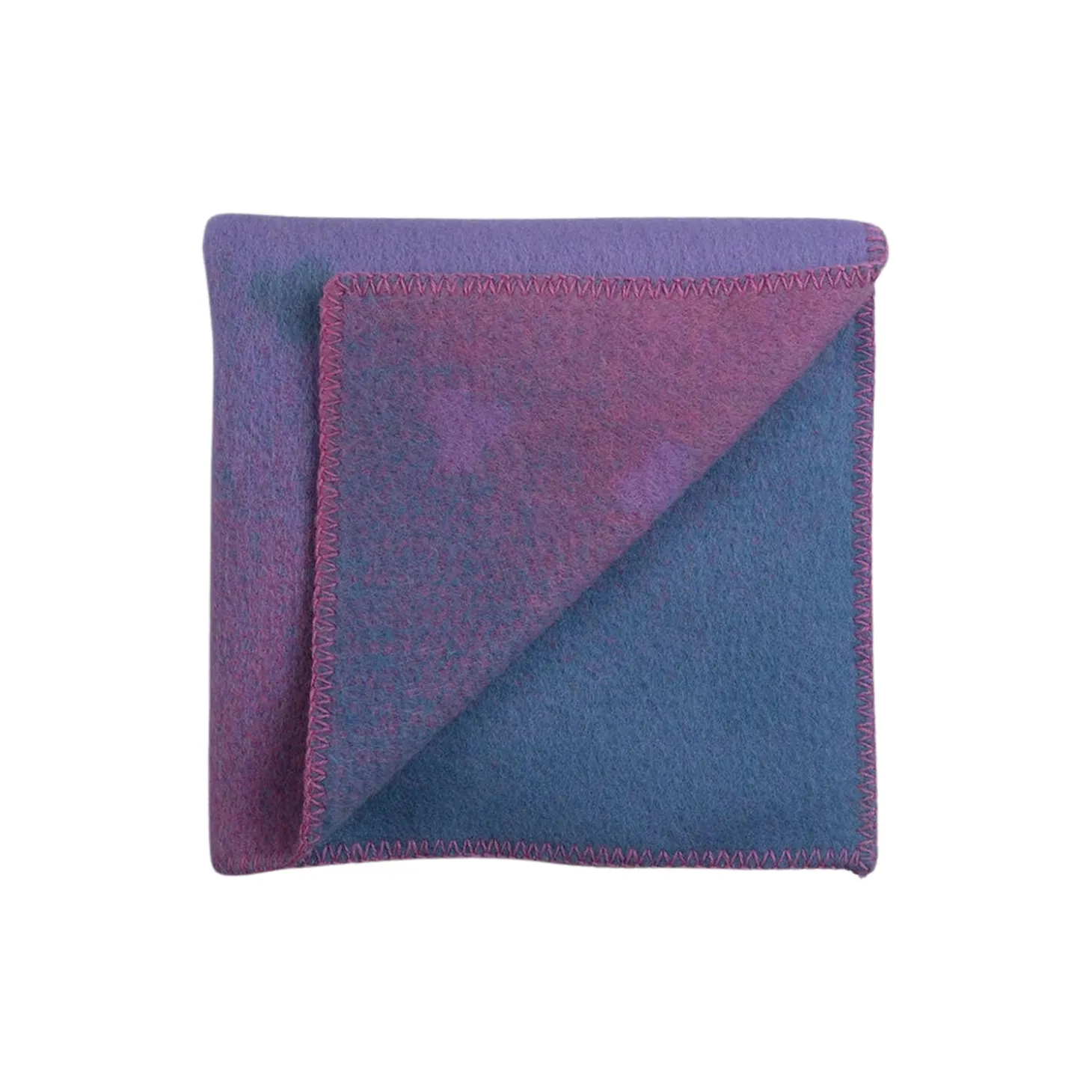 MELVIN Half Size Throw, purple/pink