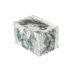 Mist Box 10x15, emerald off-white