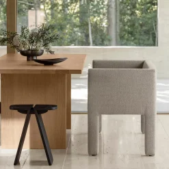 MIYABI Vase M, burned metal