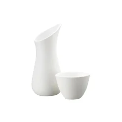 Mælk/sukkersæt, hvid