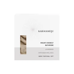 MOUNT EVEREST fleece bathrobe, beige