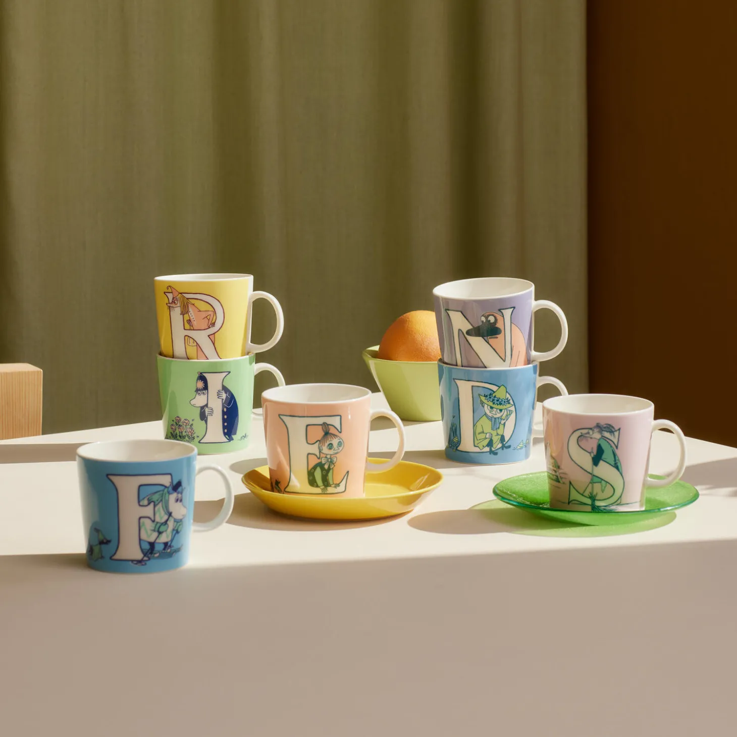 Mumi krus 40 cl Alfabet Y