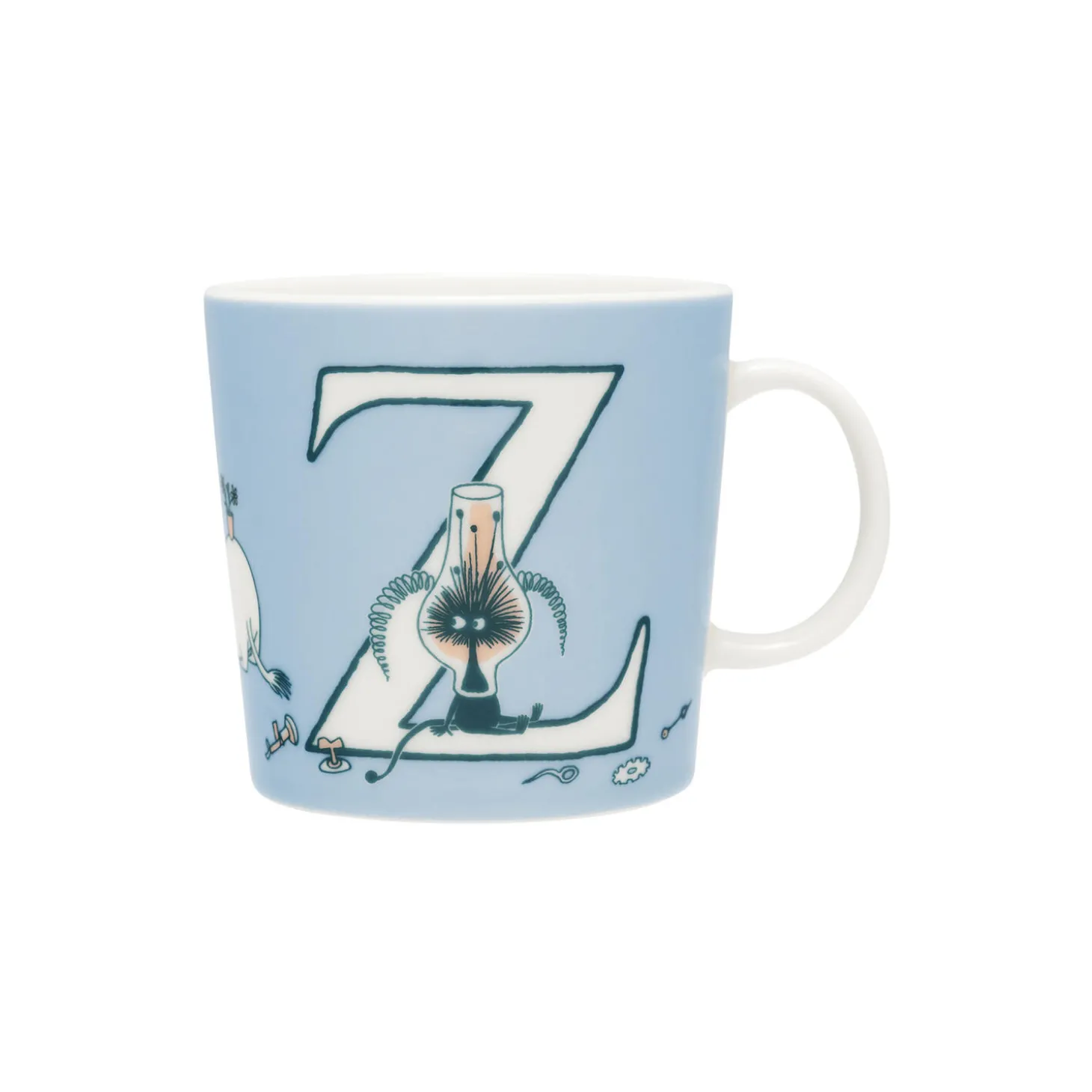 Mumi krus 40 cl Alfabet Z