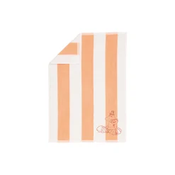 Mumi Snorkfrøken håndklæde 50x70 cm, ferskenstribet