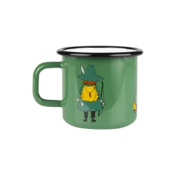 Mumrikken emaljekrus, grøn