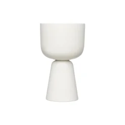 Nappula urtepotte small high, hvid