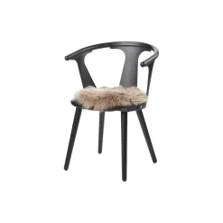 Newzealandsk langhåret lammeskindshynde, taupe