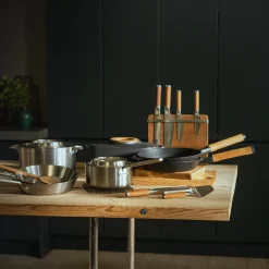 Norden Steel stegefad med låg Ø 28 cm