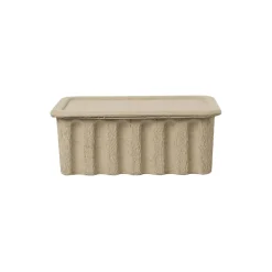 Paper Pulp Box 2 pcs, brown