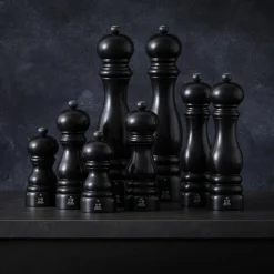 Paris uS saltkværn 30 cm, sort satin