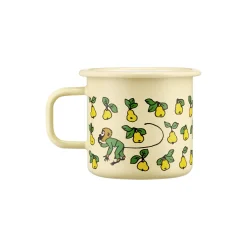 Pippi emaljekrus frugter, gul