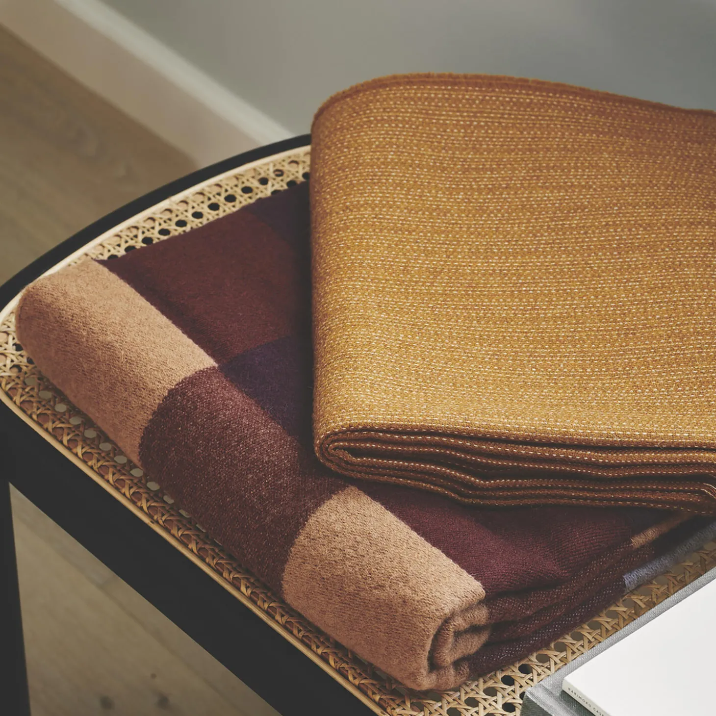 Plain Beat plaid, 01222 warm red