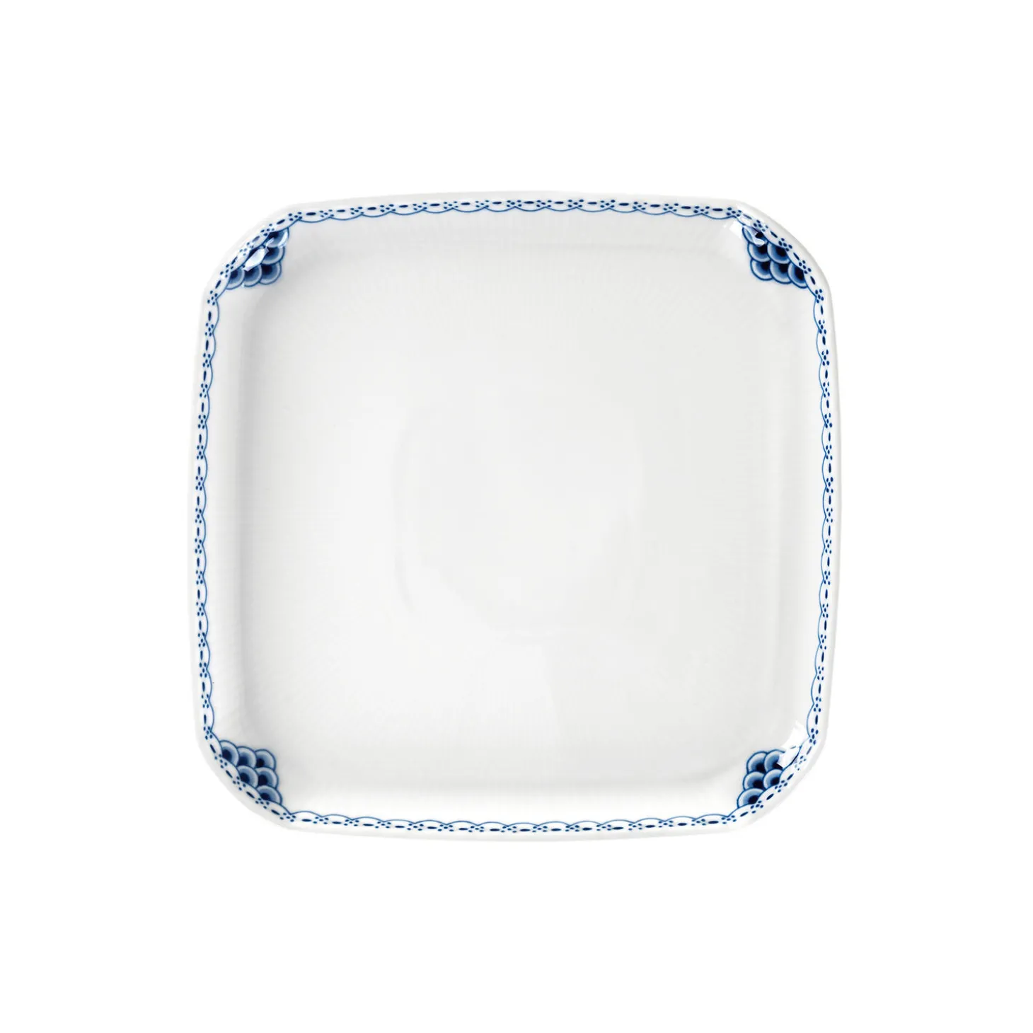 Prinsesse firkantet tallerken 21 cm