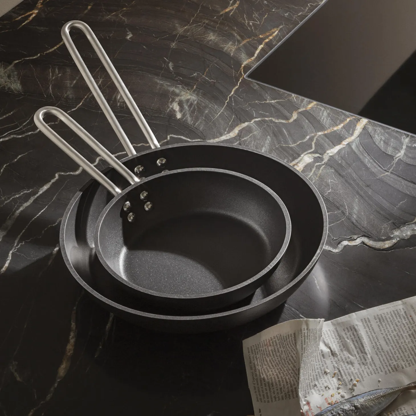 Professional Stegepande keramisk Ø 24 cm