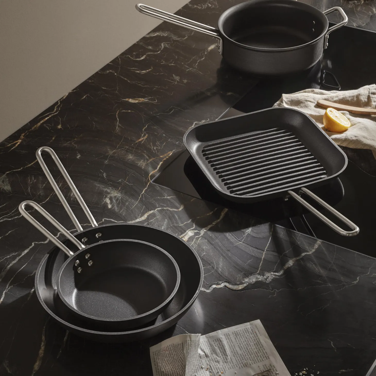 Professional Stegepande keramisk Ø 28 cm