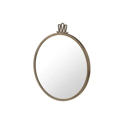 Randaccio Wall Mirror, antique brass