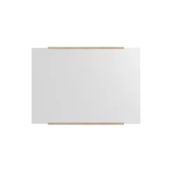 Rectangular Wall Mirror, oak