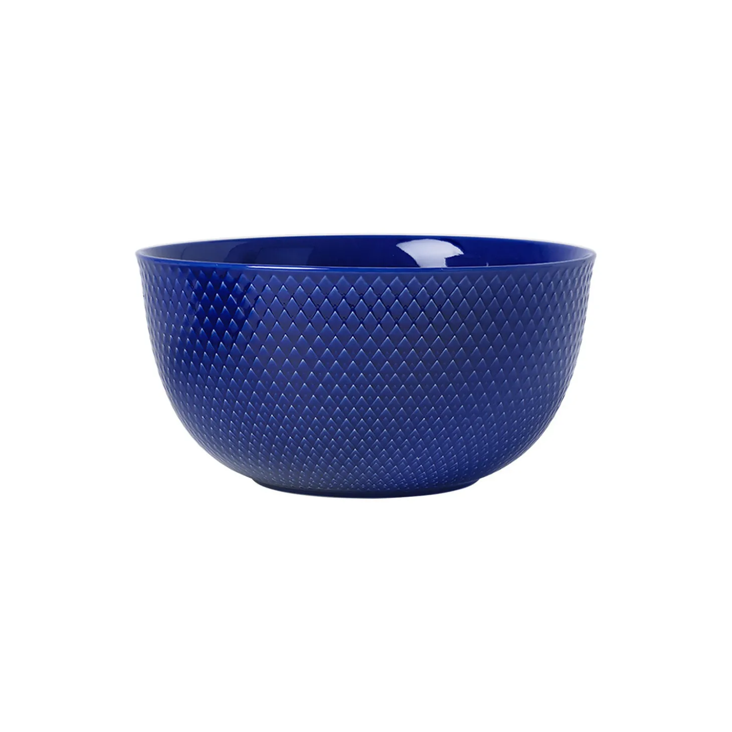 Rhombe serveringsskål, mørk blå