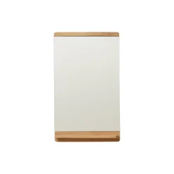 Rim Wall Mirror 68, oiled oak