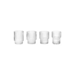 Ripple Glasses 4 pcs