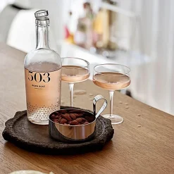 Rocks delikatesseskål med ske, L