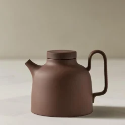 Sand Secrets Tea Pot, red clay