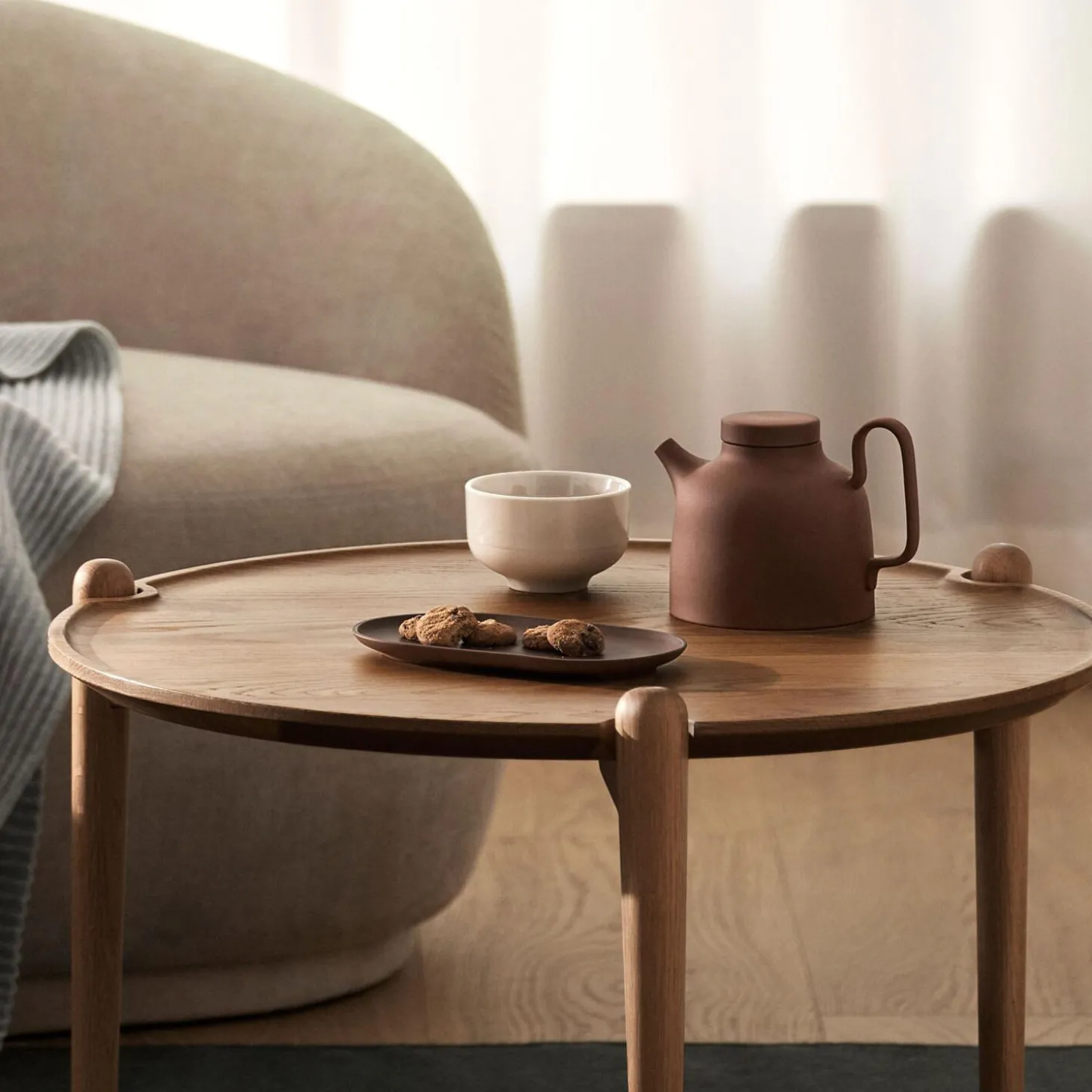 Sand Secrets Tea Pot, red clay