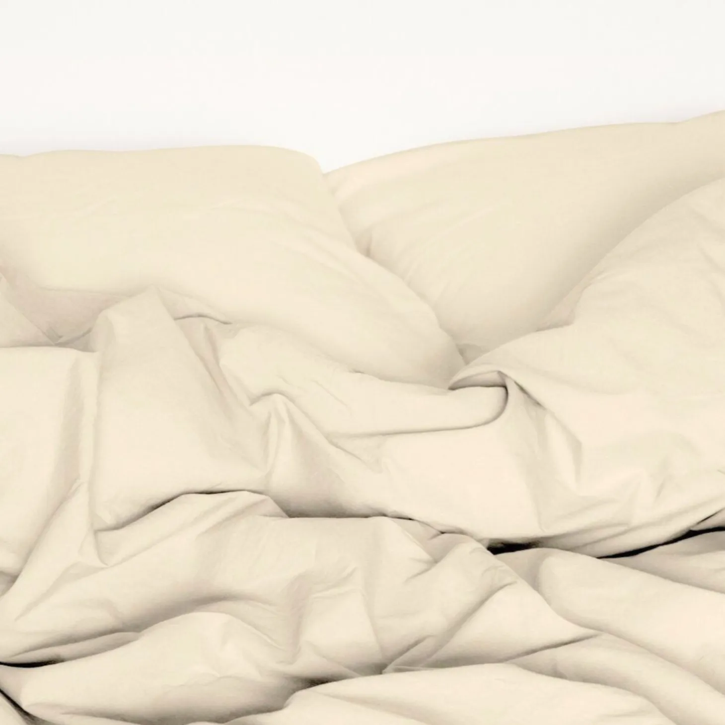 Satin sengesæt, sand