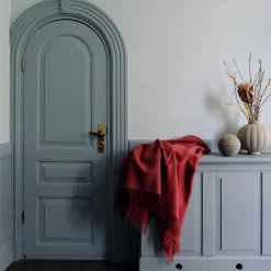 Secret plaid, 02202 beetroot/rhubarb