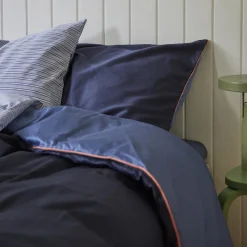 Sengetøj, dusty blue