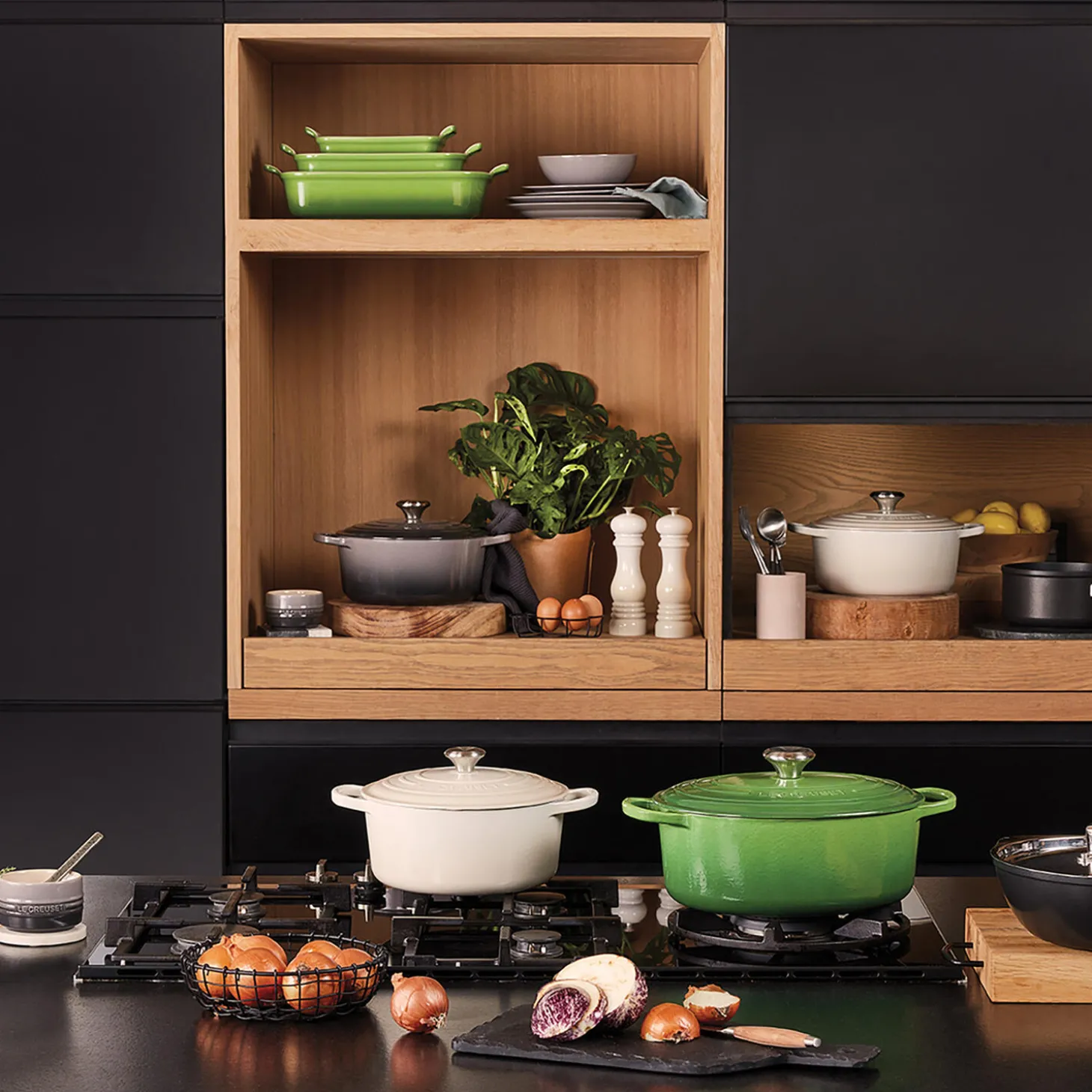 Signature oval gryde 6,3 L, bamboo green