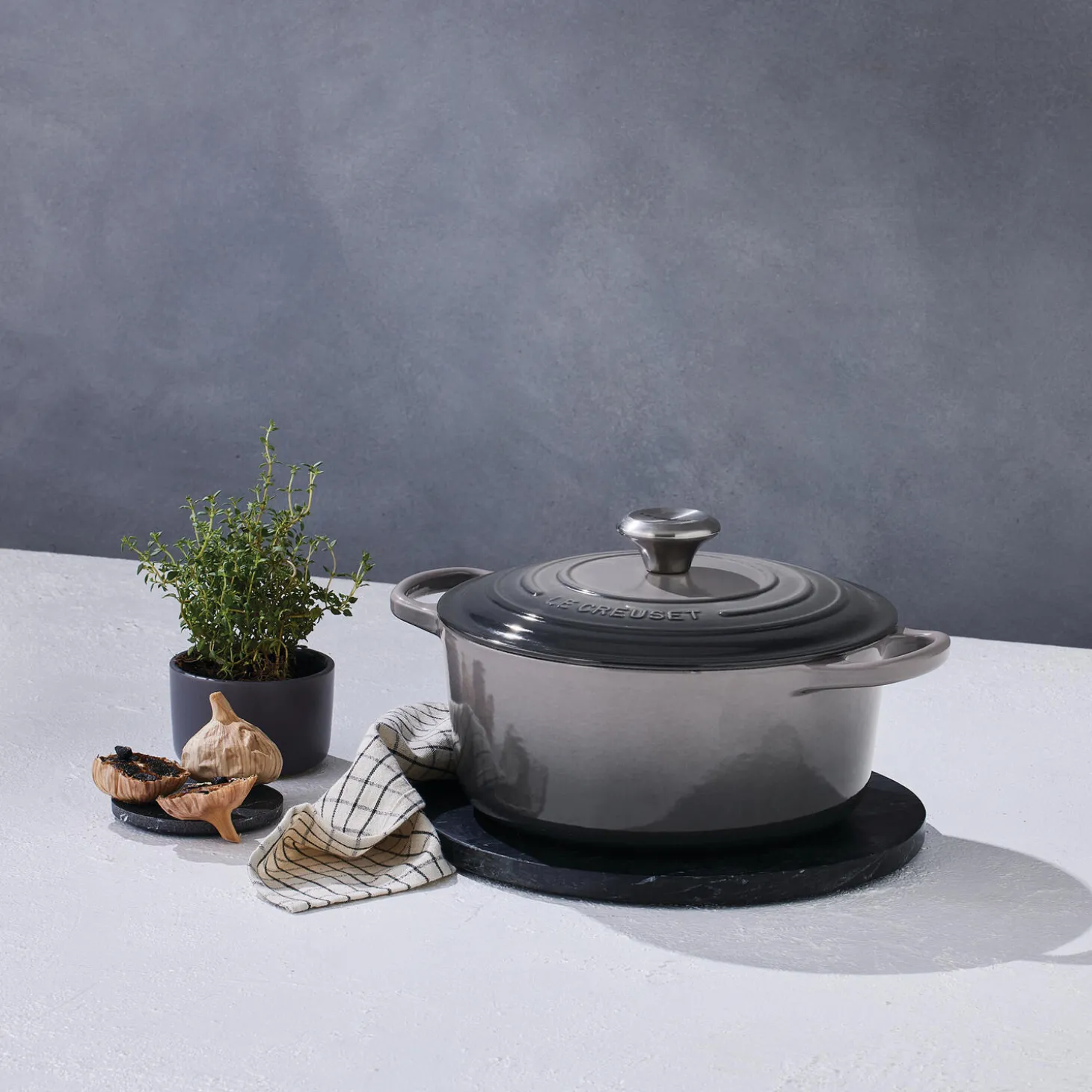 Signature rund gryde Ø 24 cm, flint