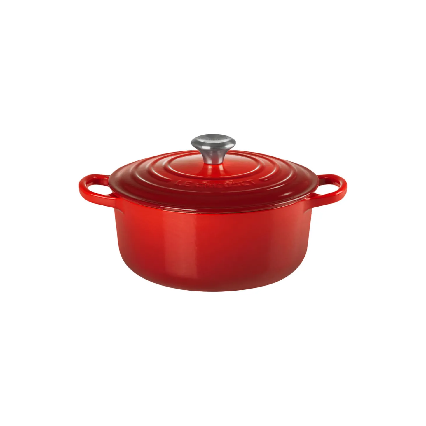 Signature rund gryde Ø 20 cm, cerise