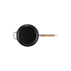 Signature stegepande med træhåndtag Ø 28 cm, flint