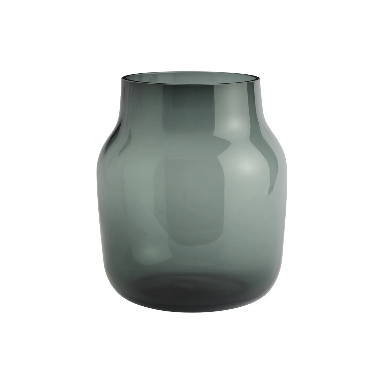 Silent Vase, dark green