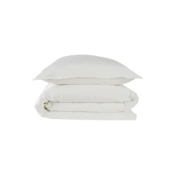 Stone Washed babydynebetræk, hvid