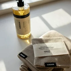 Strikket Karklud, light stone