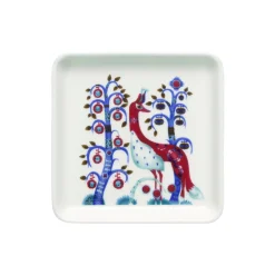 Taika firkantet tallerken, hvid