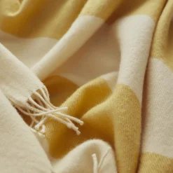 The Sweater plaid, 08007 golden yellow