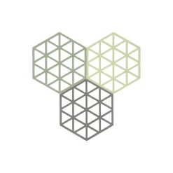 Triangles bordskåner, rosemary/matcha/olive taupe