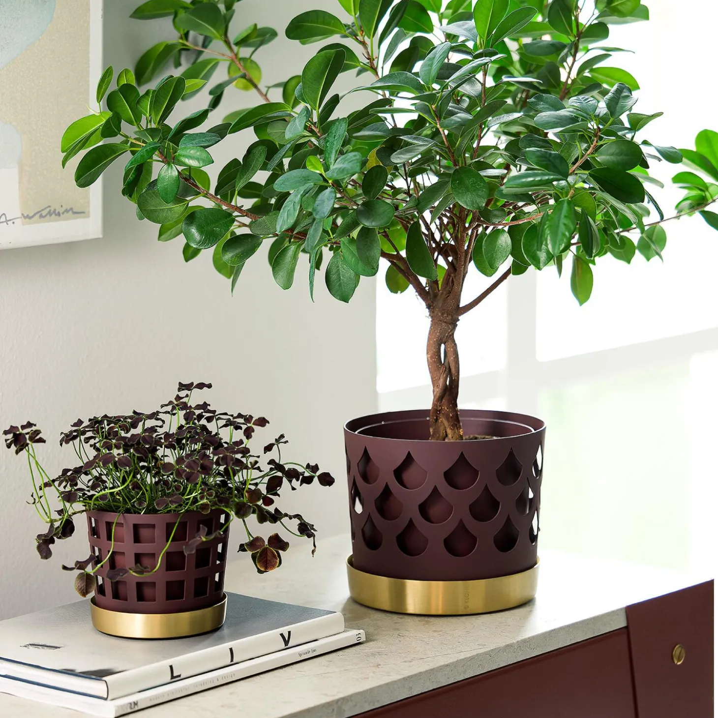 Trio Drop Flowerpot Medium