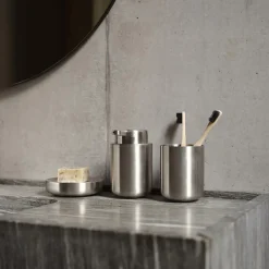 Ume tandbørstekrus, steel