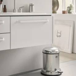 VIPP14 pedalspand, rustfrit stål