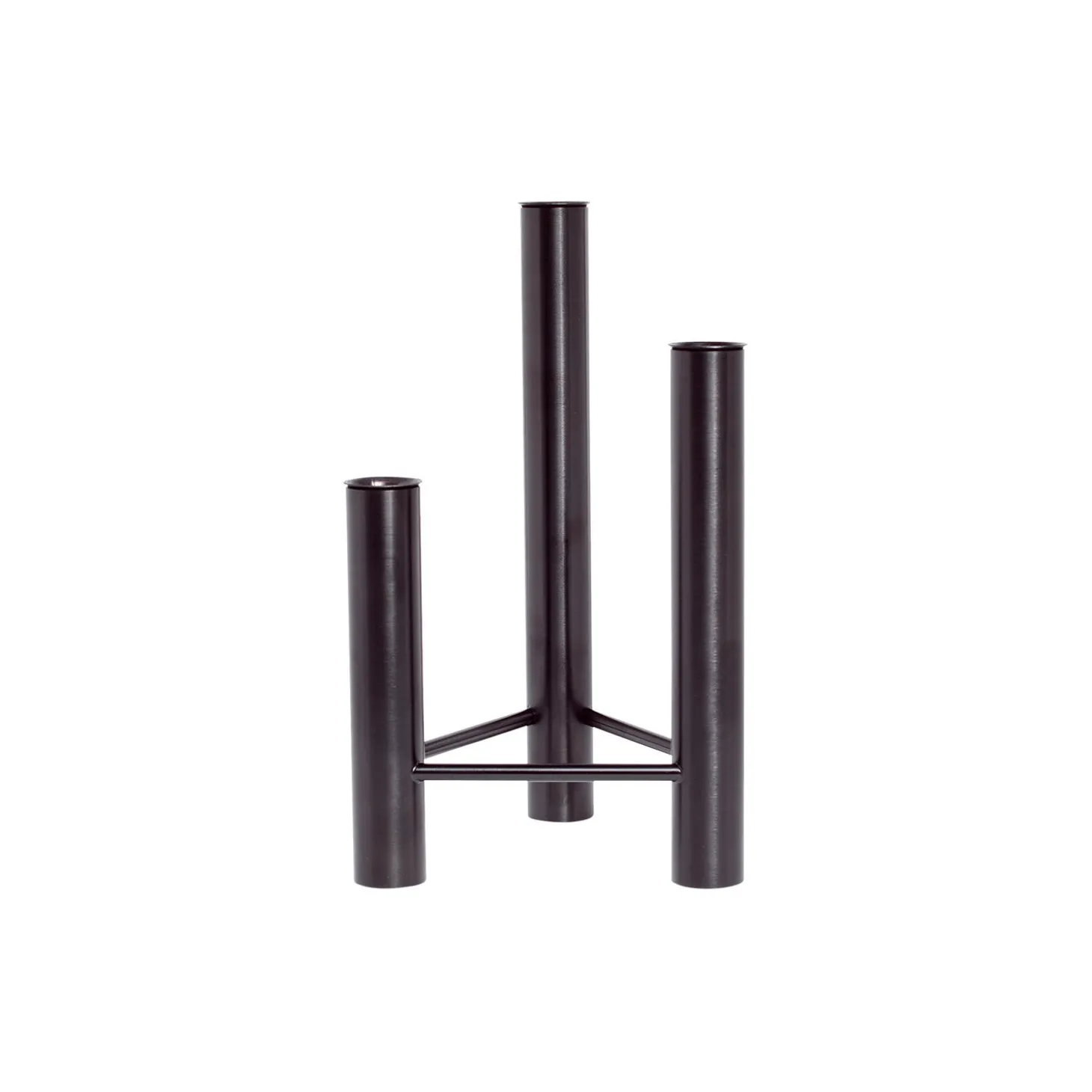 VISTA lysestage/vase, sort