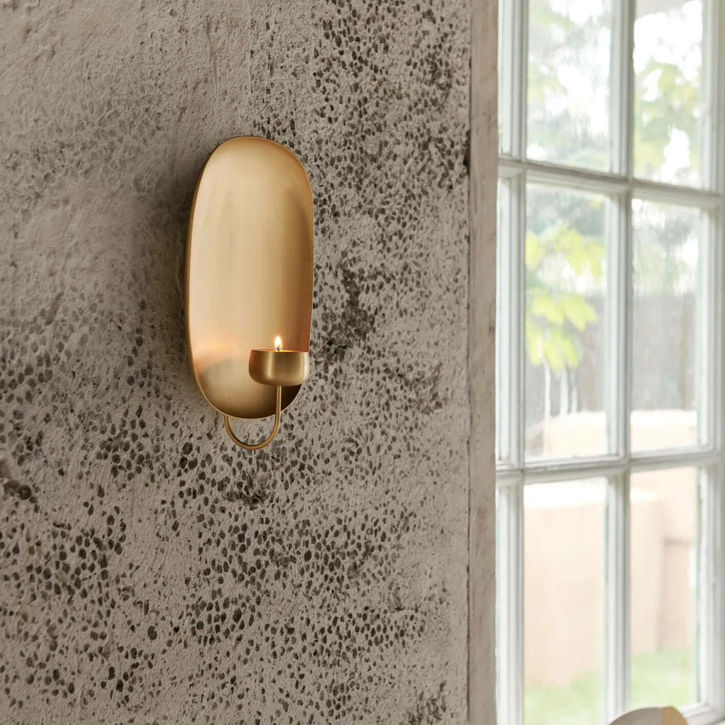 Votive AV20 lysestage, brass