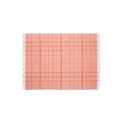 Warp and Weft plaid, 02103 love - coral/amber