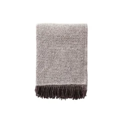 Wave plaid, natural brown